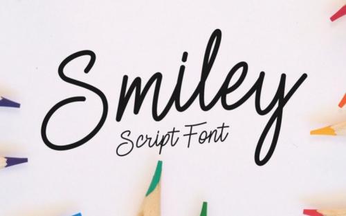 Smiley Handwritten Font