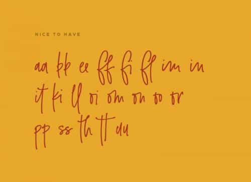 Smooth Stone Script Font