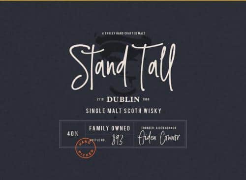 Smooth Stone Script Font