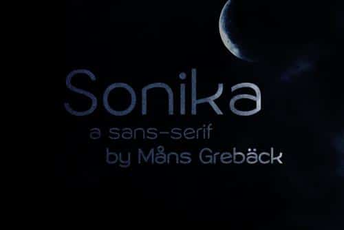 Sonika Font Family