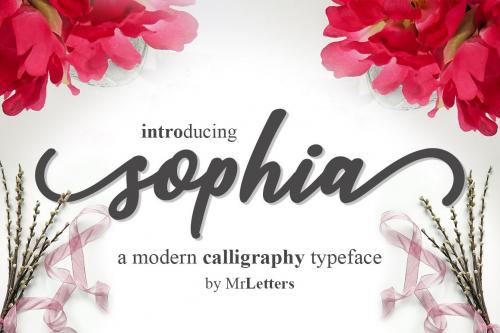 Sophia Handwritten Font