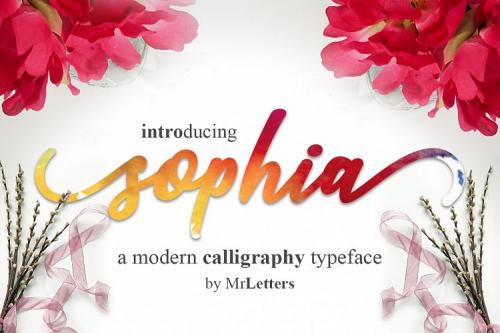 Sophia Handwritten Font