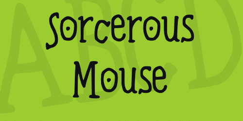 Sorcerous Mouse Font