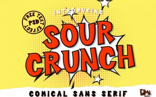 Sour Crunch Typeface