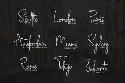 Southampton Signature Style Font Free
