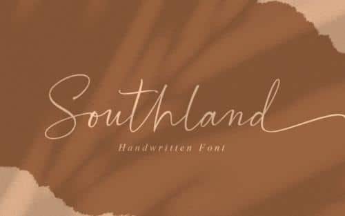 Southland Handwritten Font