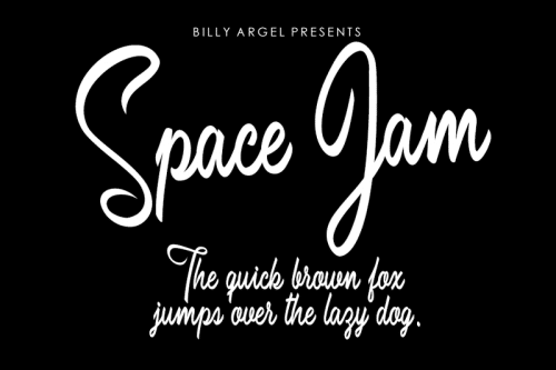 Space Jam Font