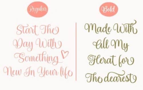 Spalding Calligraphy Font