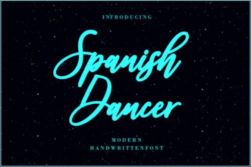 Spanish Dancer Script Font