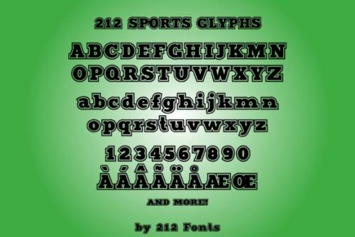 Sports Display Font