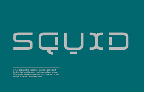 Squid Font