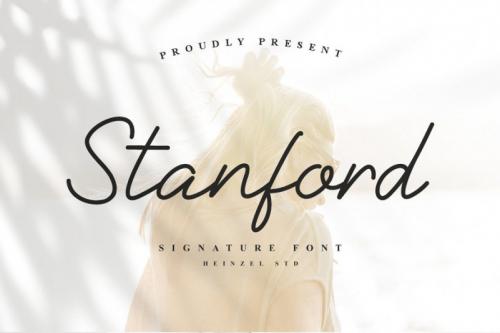 Stanford Signature Script Font