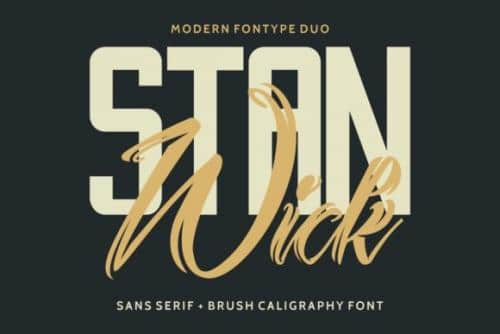 Stanwick Caligraphy Font