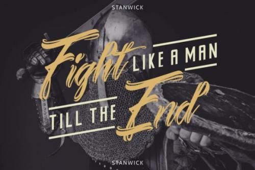 Stanwick Caligraphy Font