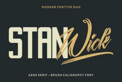 Stanwick Caligraphy Font