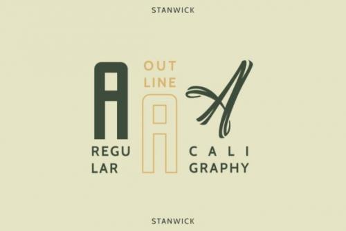 Stanwick Caligraphy Font