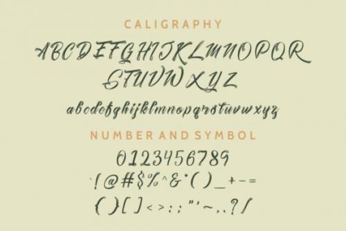 Stanwick Caligraphy Font