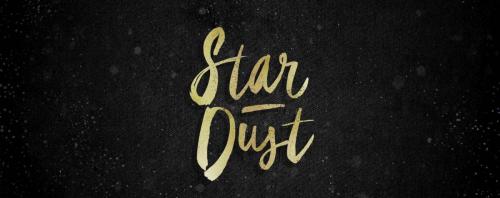 Star Dust Brush Font Free