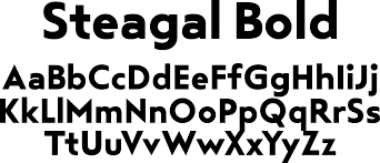 Steagal Bold Font