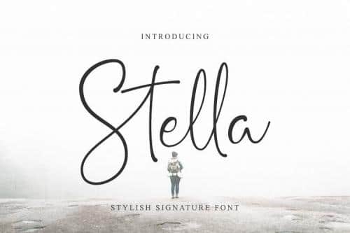 Stella Handwritten Font
