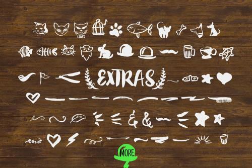 Stonestick Imperfect Script Font