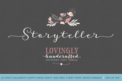 Storyteller Font Family