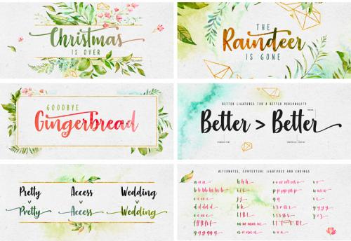 Strawberry Blossom Font