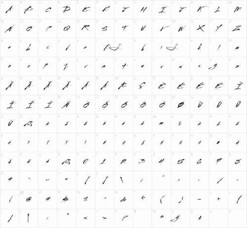 Streetbrush Brush Font