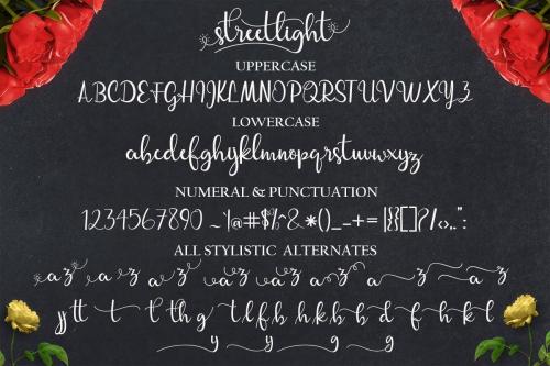 Streetlight Script Font
