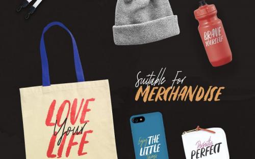 Strong Heart Script Font