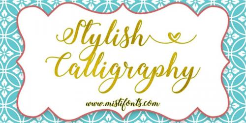 Stylish Calligraphy Font