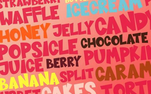 Sugar Bomb Display Font