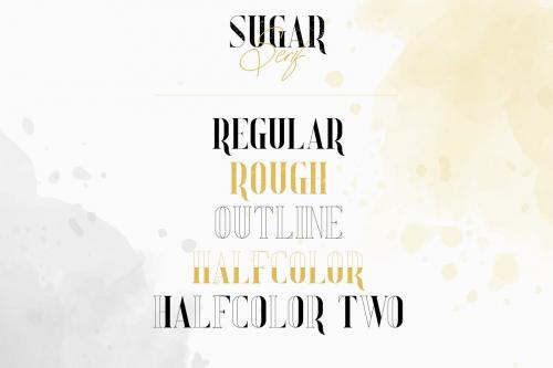 Sugar Spice Font Duo