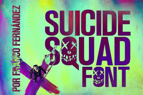Suicide Squad Font