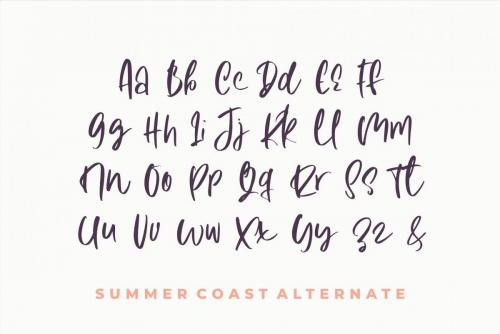Summer Coast Script Font