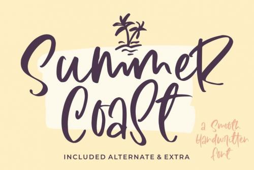 Summer Coast Script Font