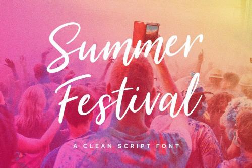 Summer Festival Typeface Free