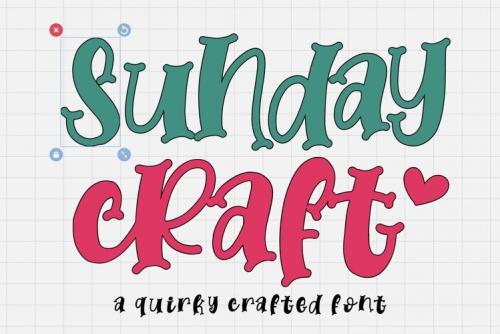 Sunday Craft Sans Serif Font
