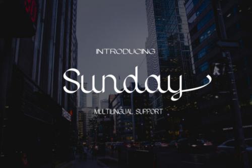 Sunday Script Font