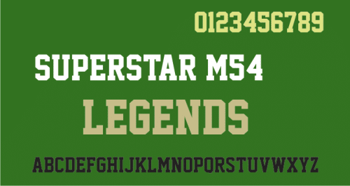 Superstar M Font