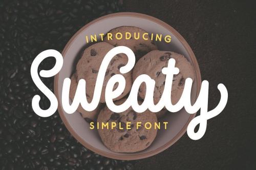 Sweaty Script Font
