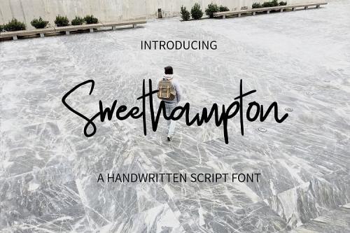Sweethampton Handwritten Font