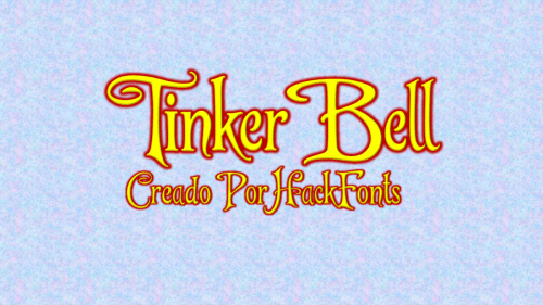 TINKERBELL FONT FONT