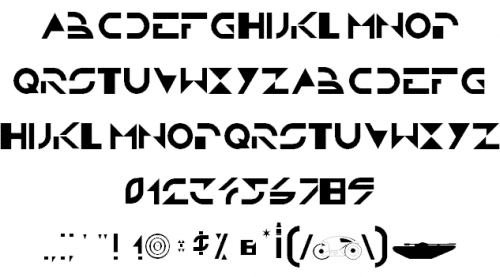 TRON Font