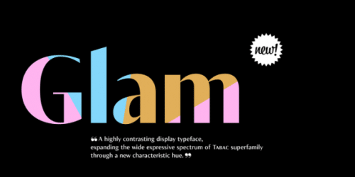 Tabac Glam Font Family