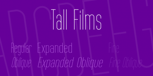 Tall Films Font