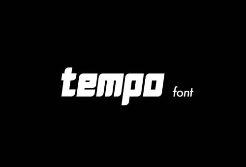 Tempo Typeface