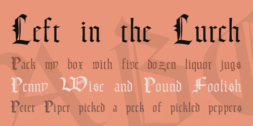 Textura Font