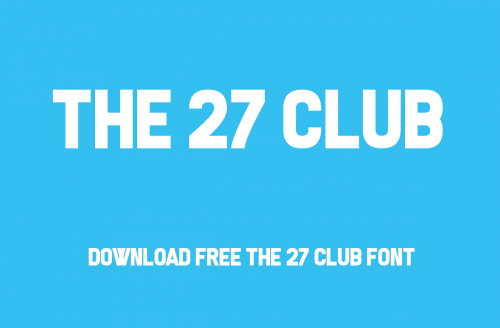 The Club Font
