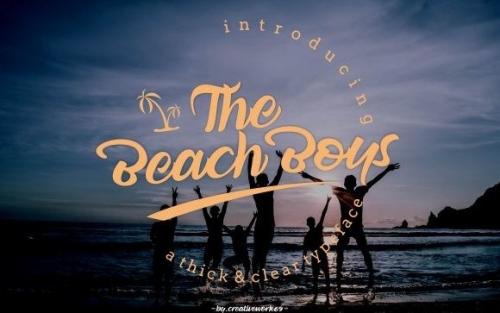 The Beach Boys Script Font